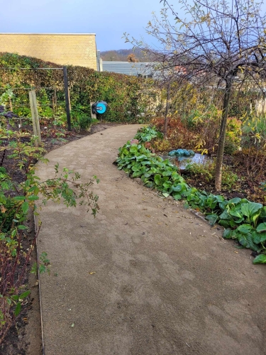 Entreprenør til Anlægning af gangsti 