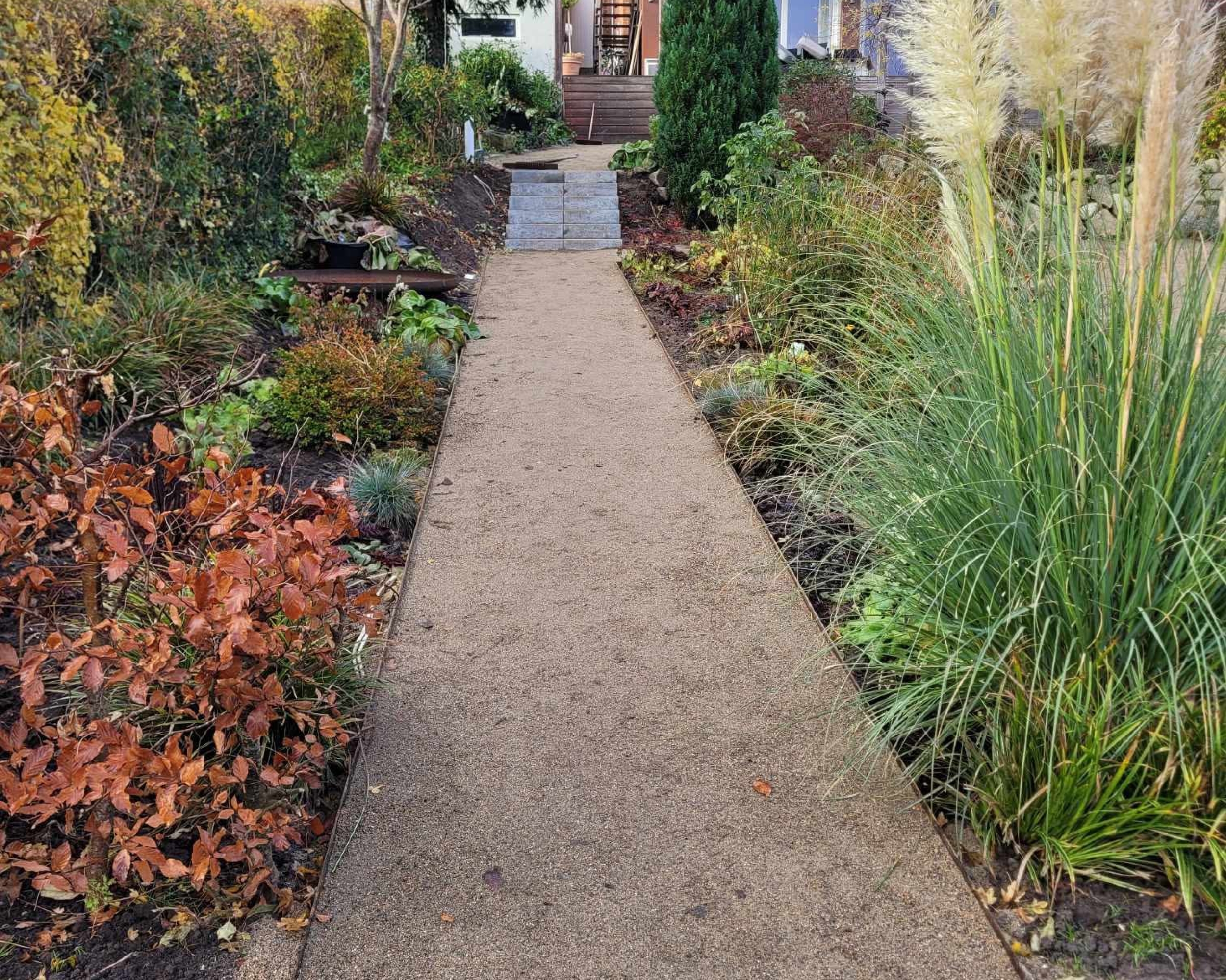 Entreprenør til Anlægning af gangsti