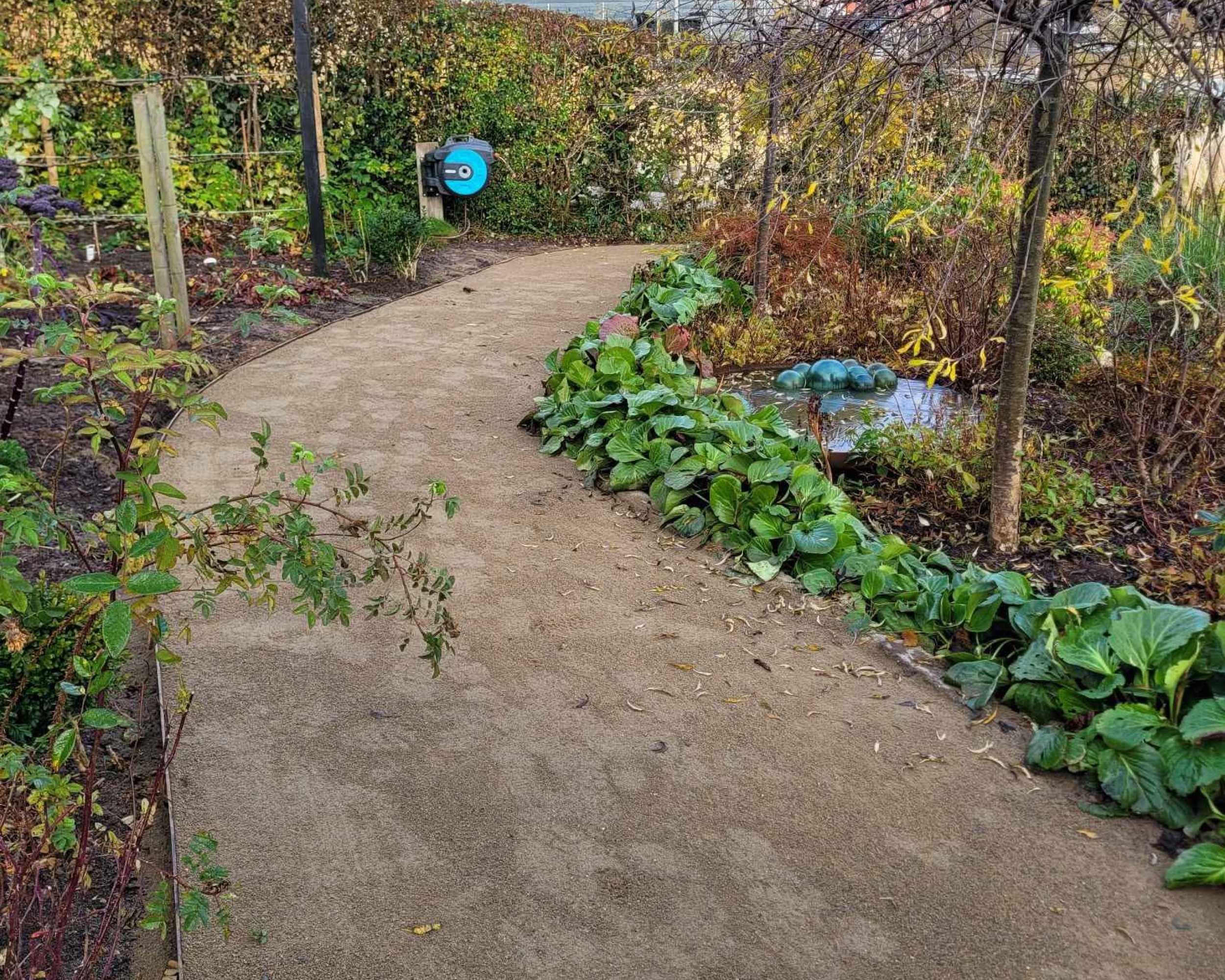 Entreprenør til Anlægning af gangsti