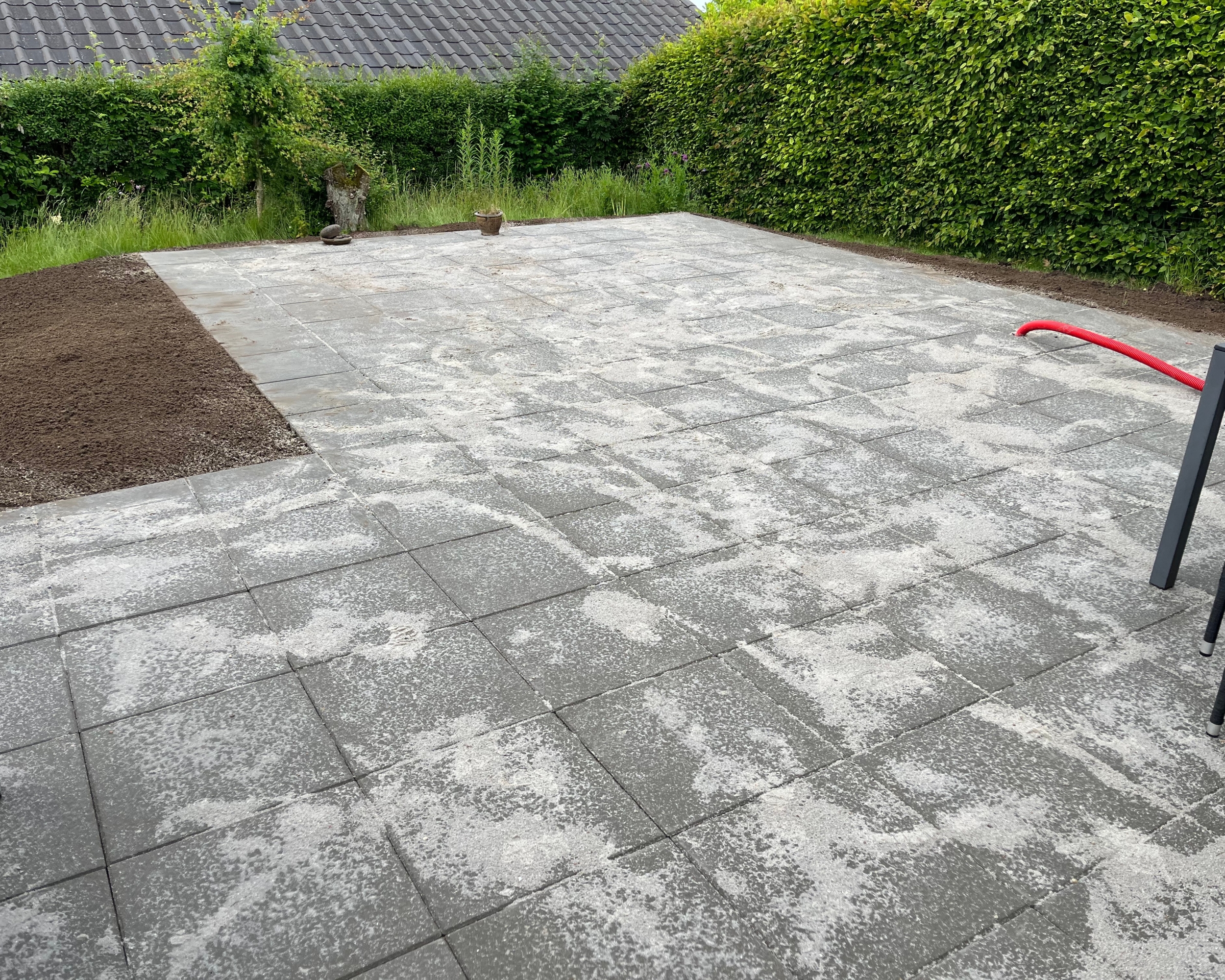 Anlægning af terrasse