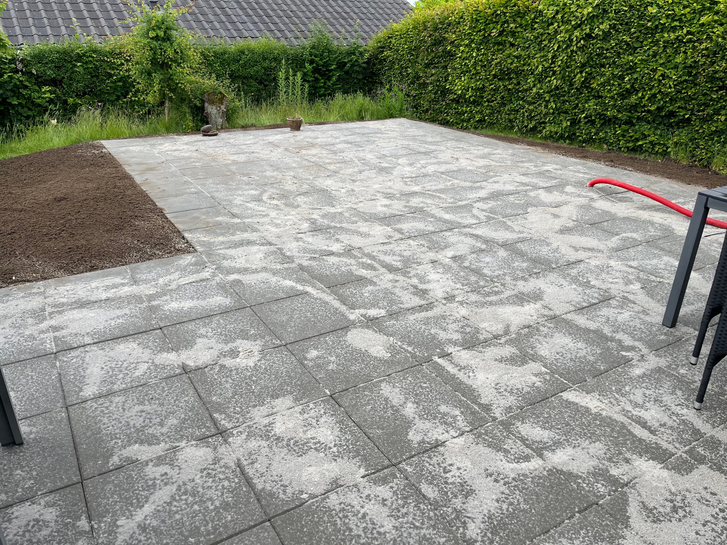 Anlægning af terrasse